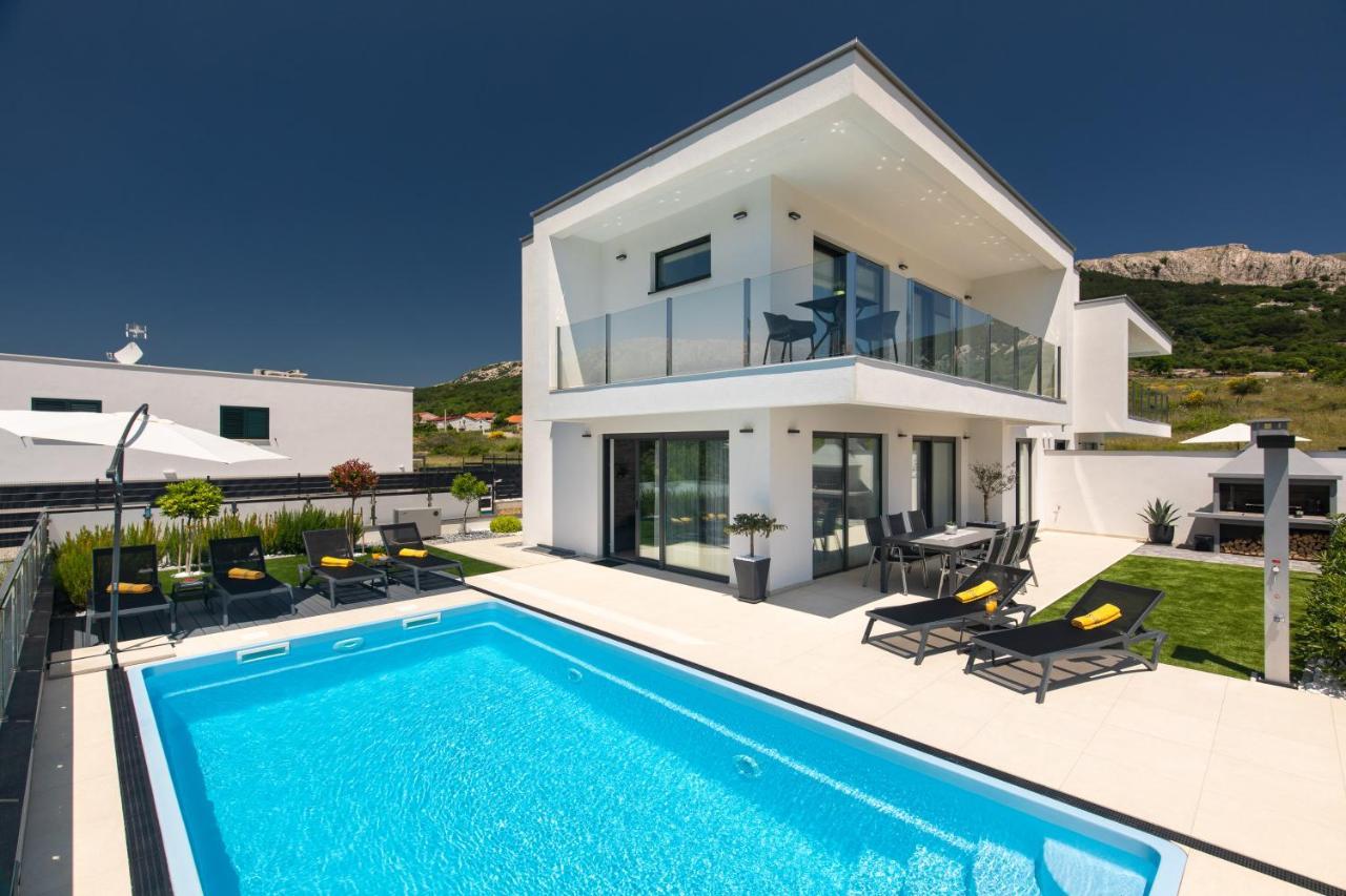 Villa Supernus With Heated Pool Baška Exterior foto