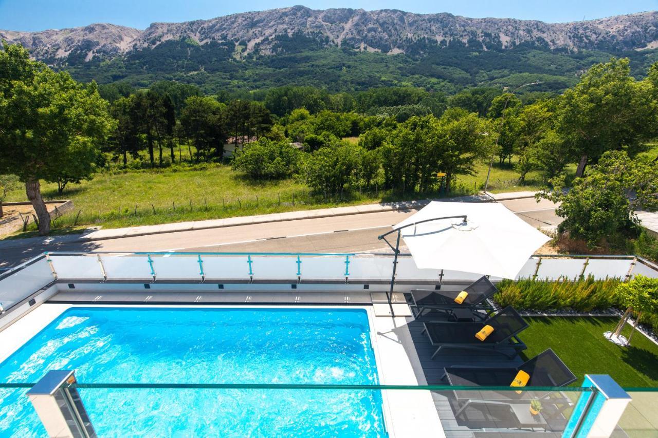 Villa Supernus With Heated Pool Baška Exterior foto