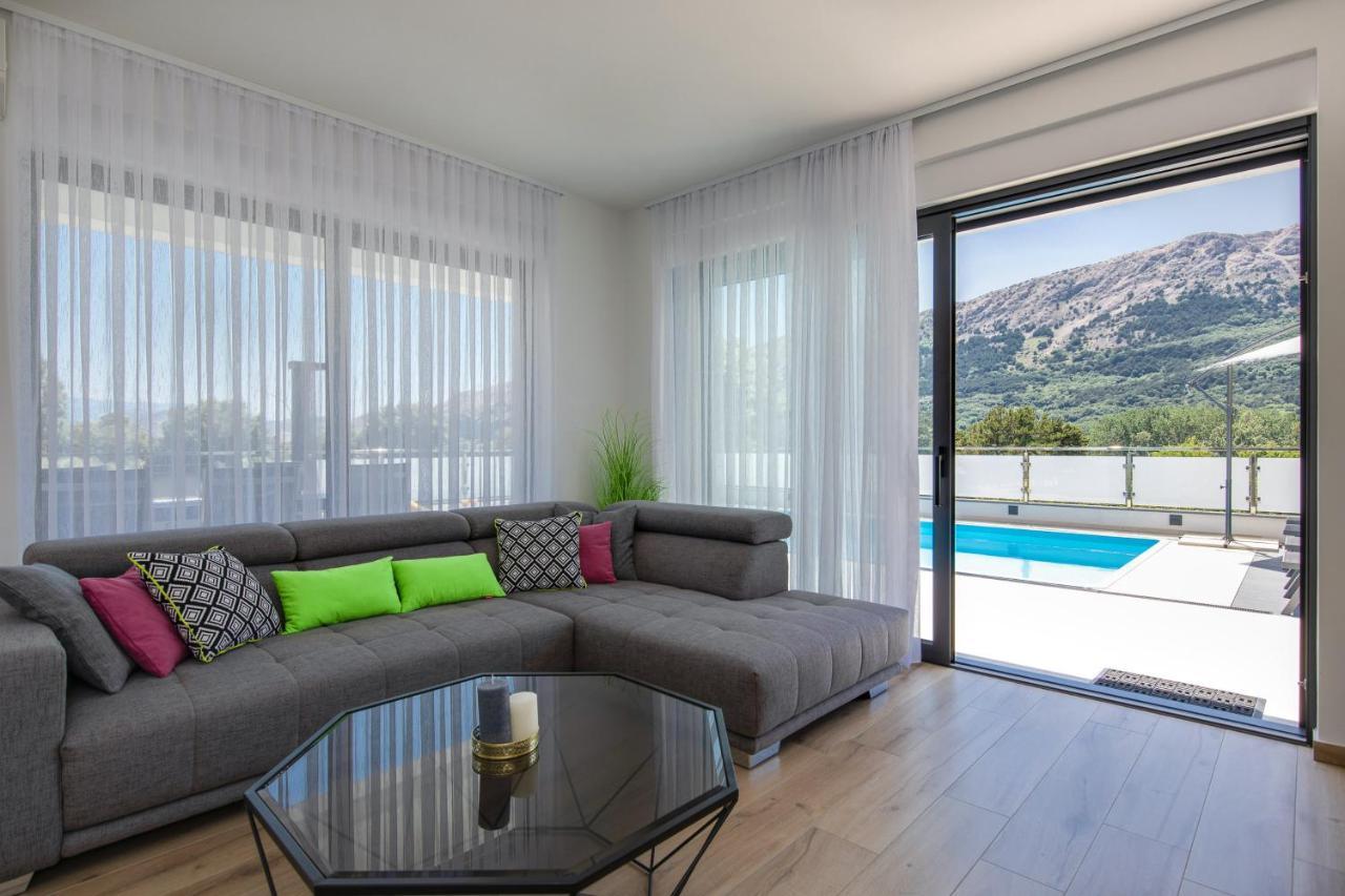 Villa Supernus With Heated Pool Baška Exterior foto