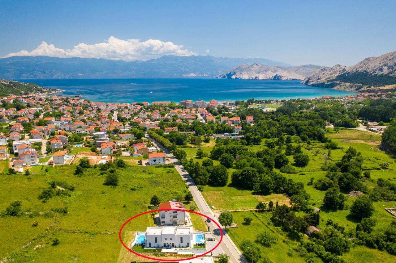 Villa Supernus With Heated Pool Baška Exterior foto